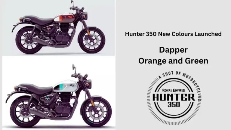 Hunter 350 New Colours Launched