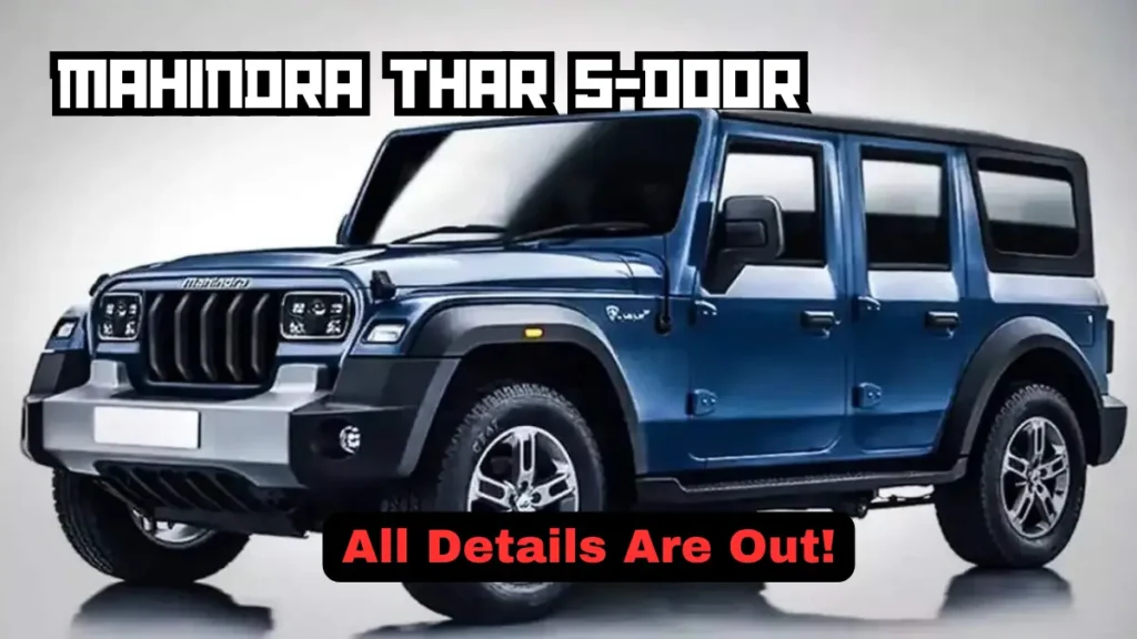 Mahindra Thar 5-door